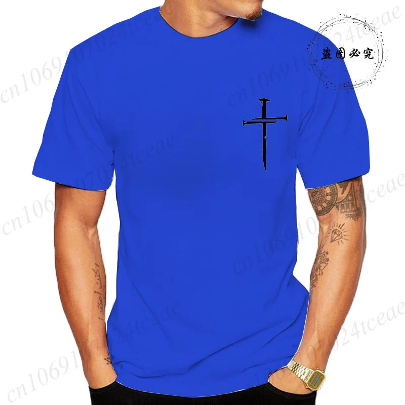 Faith Cross - Men's Christian T-Shirt