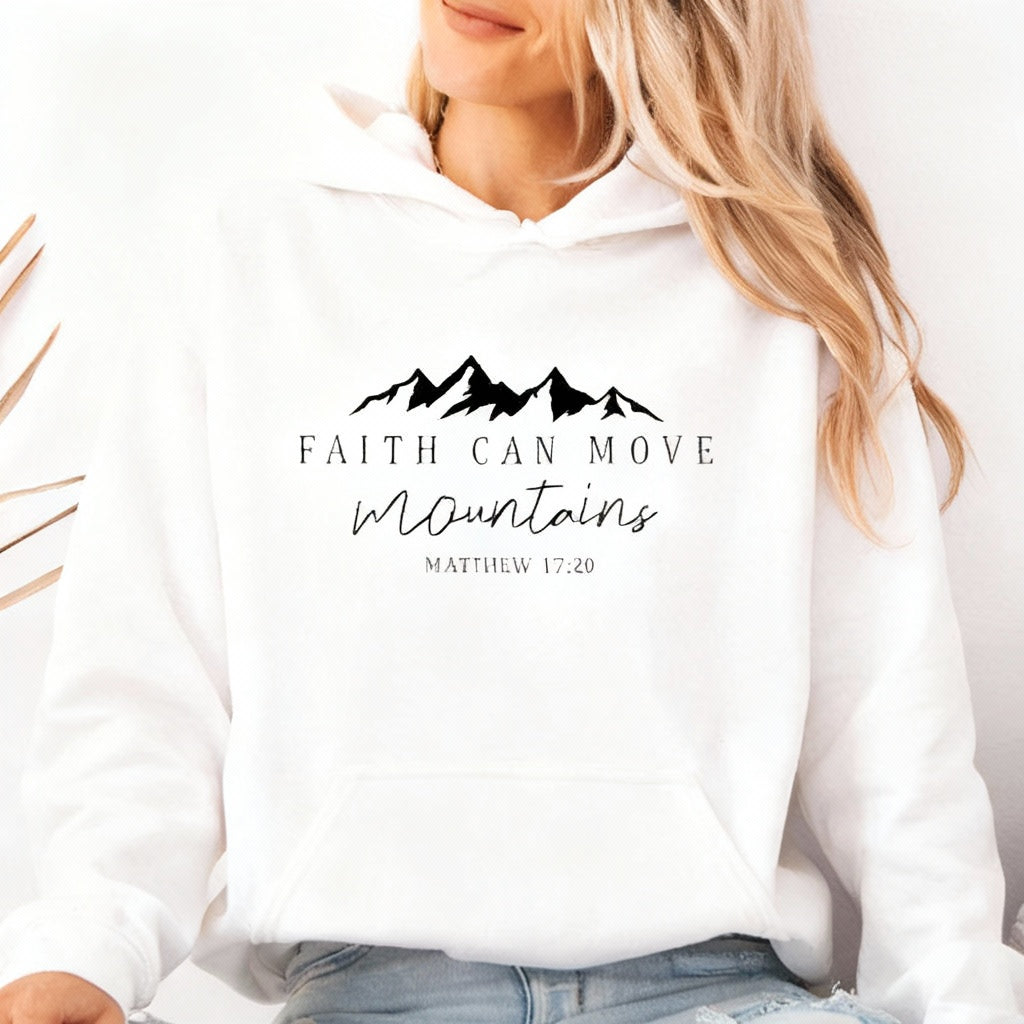 Faith Can Move Mountains - Women's Hoodie