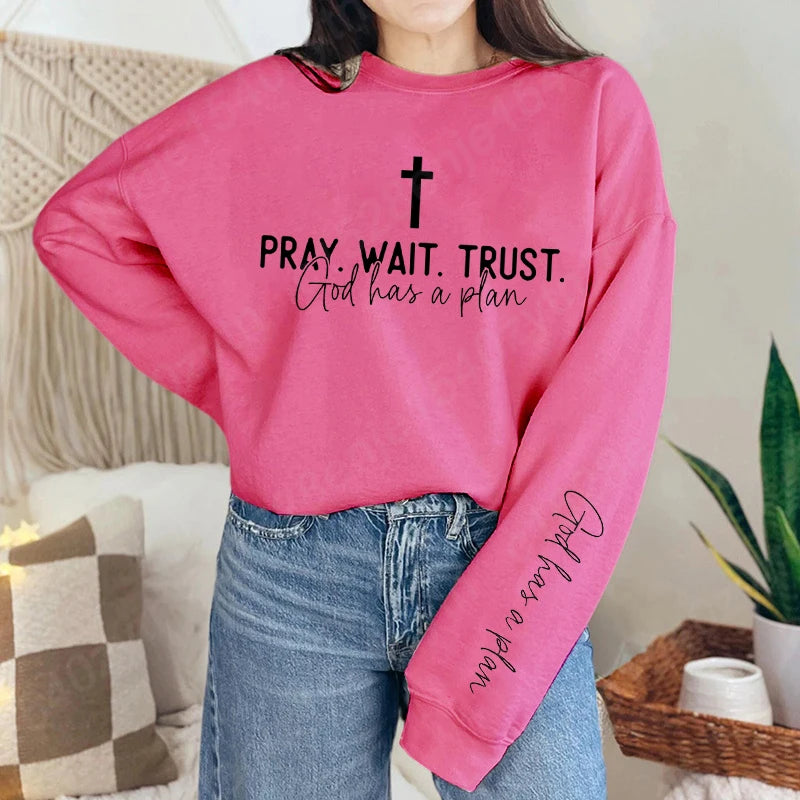 Uplifting Christian Quote - Women's Crewneck