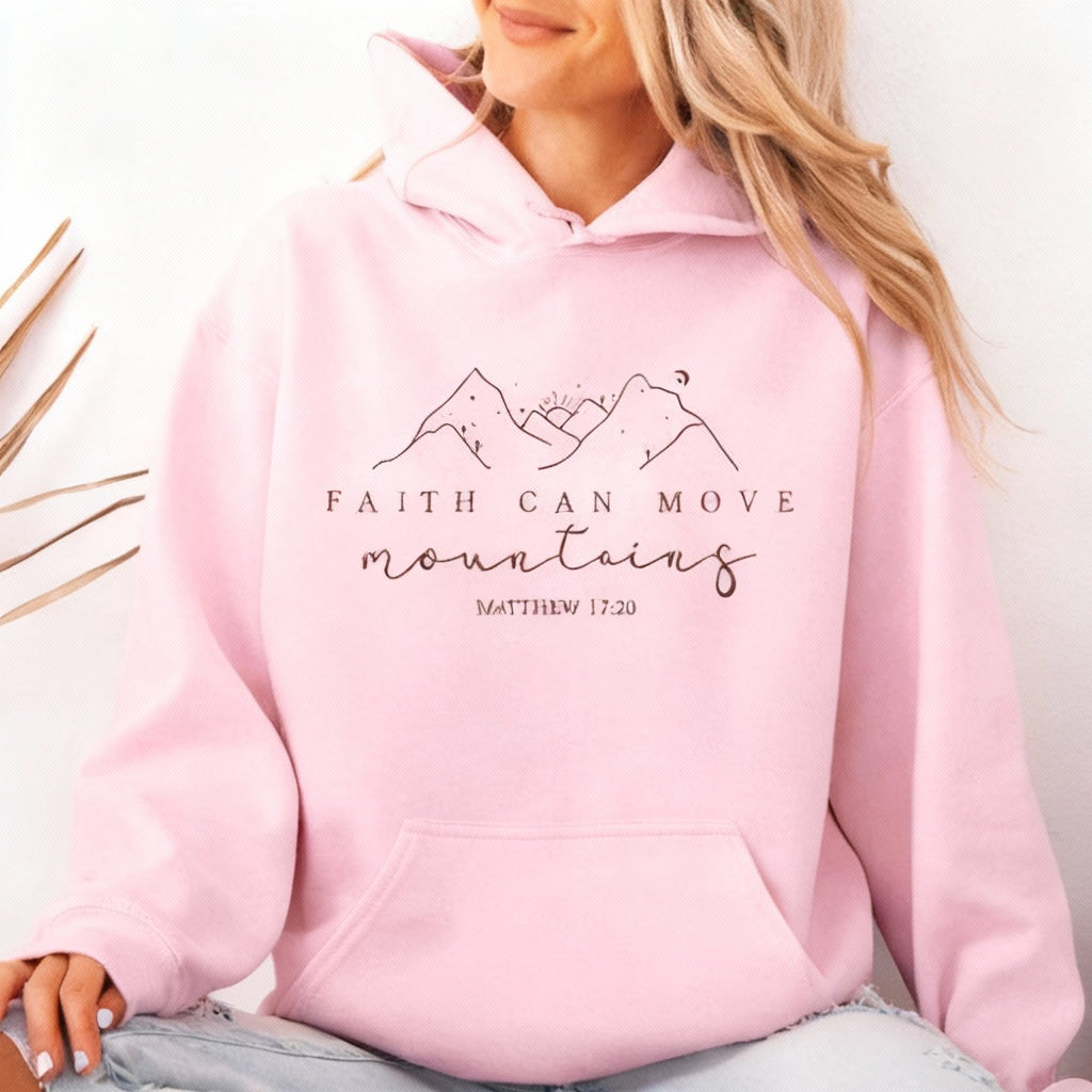 Faith Can Move Mountains - Women's Hoodie
