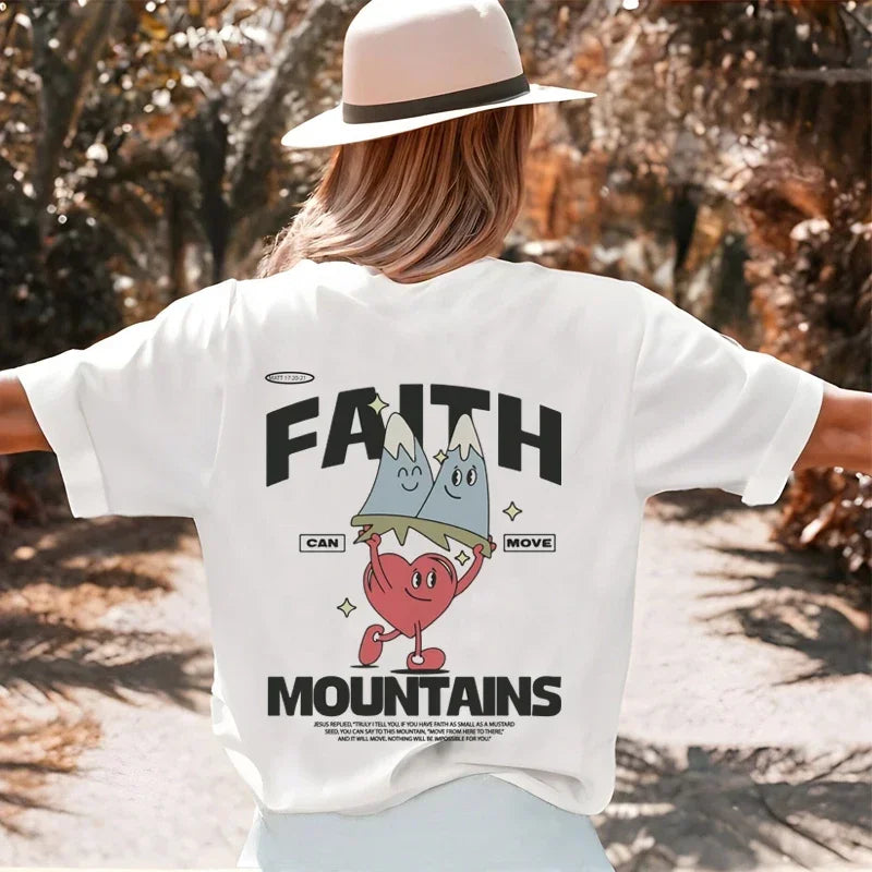 Retro Jesus Faith - Streetwear T-Shirt