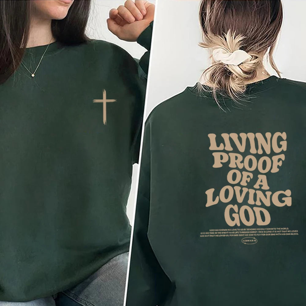 Aesthetic Christian - Brown Jesus Sweatshirt