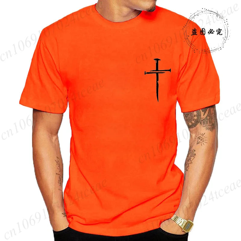 Faith Cross - Men's Christian T-Shirt