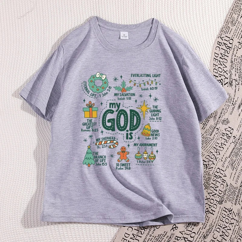 Retro Religious Christmas T-Shirt