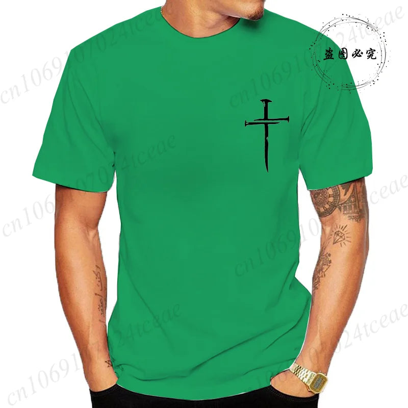 Faith Cross - Men's Christian T-Shirt