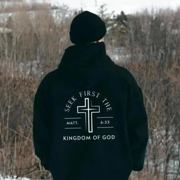 Men's Christian Bible Verse Hoodie