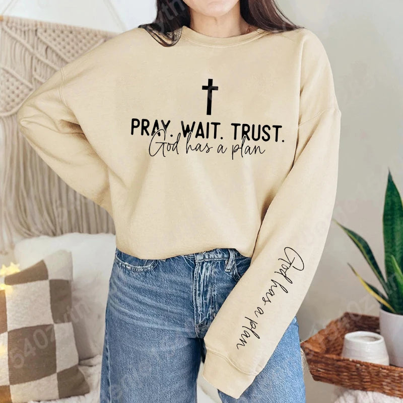 Uplifting Christian Quote - Women's Crewneck
