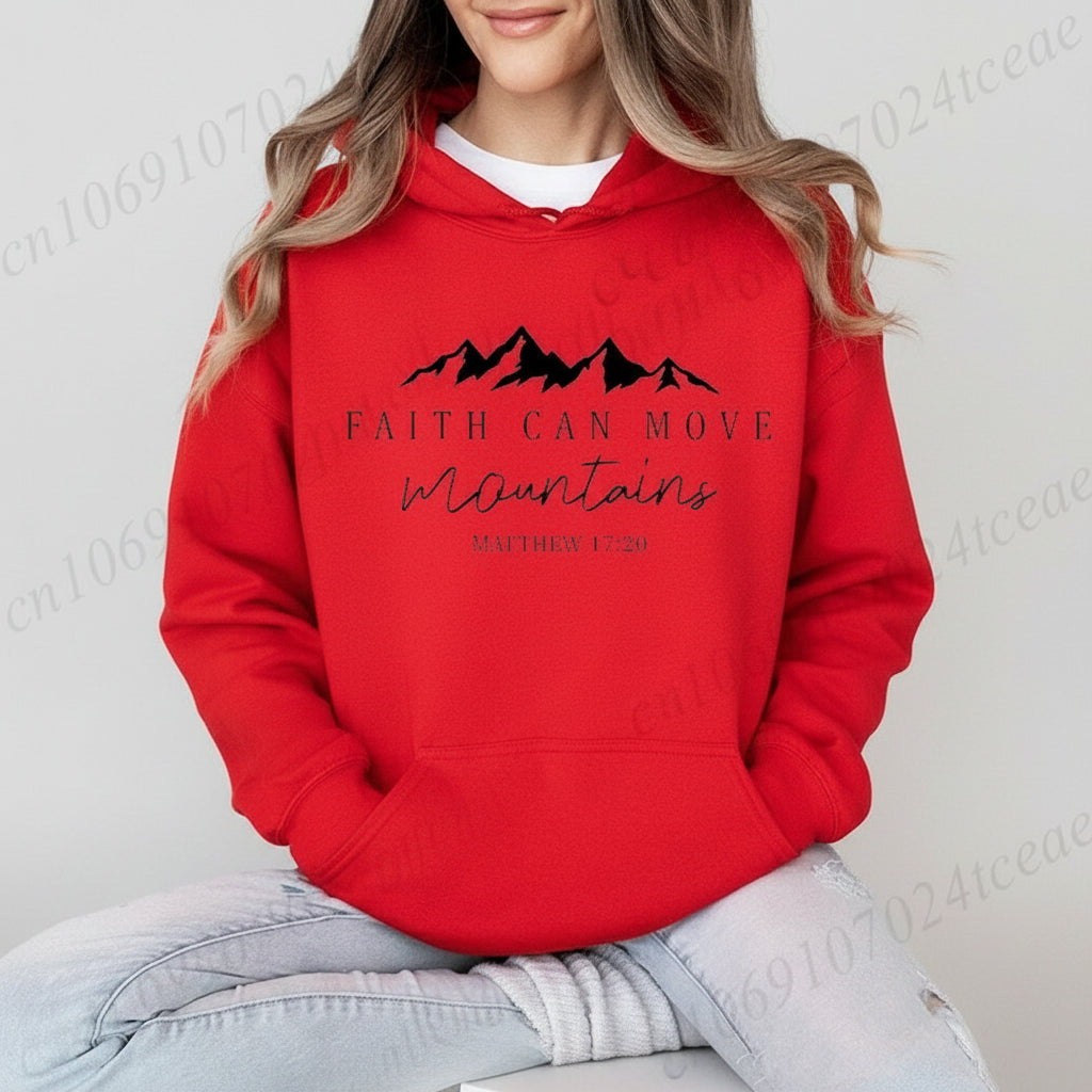 Faith Can Move Mountains - Women's Hoodie