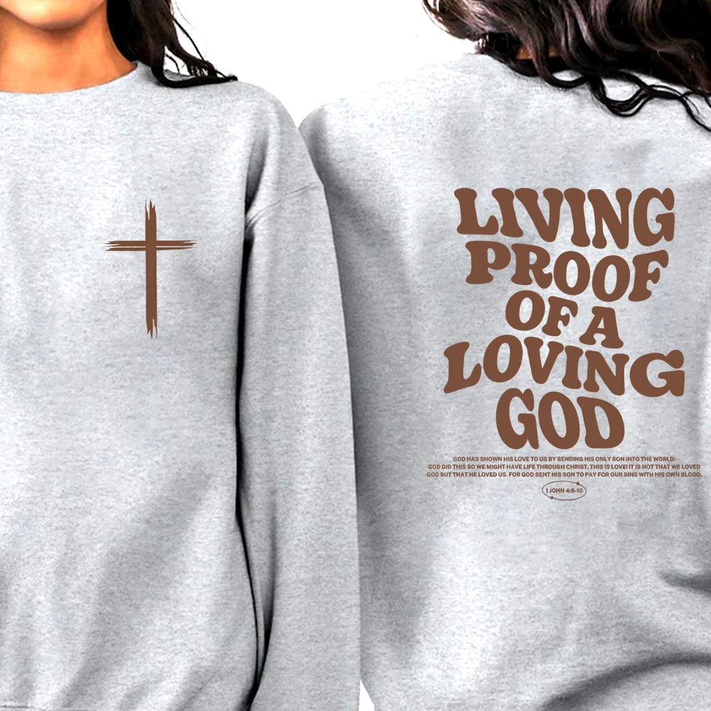 Aesthetic Christian - Brown Jesus Sweatshirt