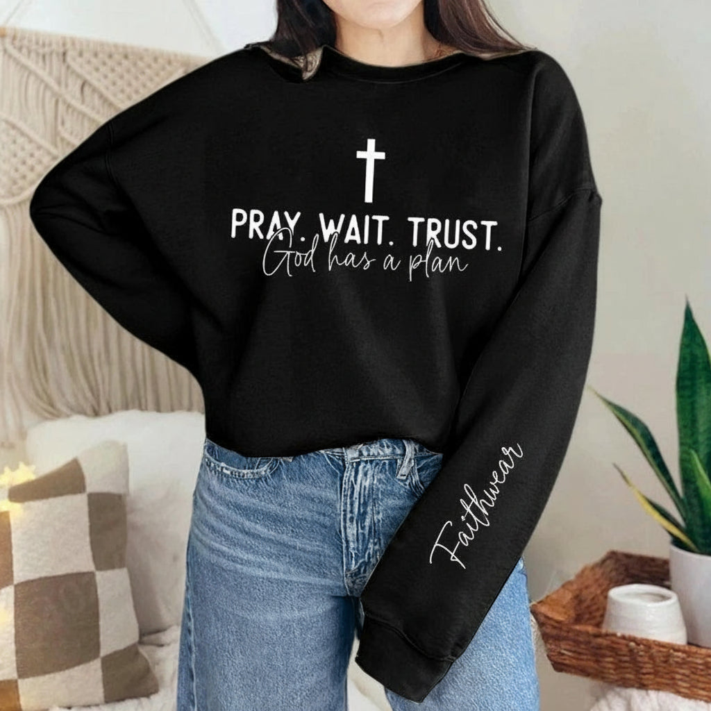 Uplifting Christian Quote - Women's Crewneck