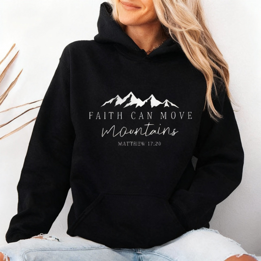 Faith Can Move Mountains - Women's Hoodie