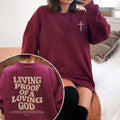 Aesthetic Christian - Brown Jesus Sweatshirt