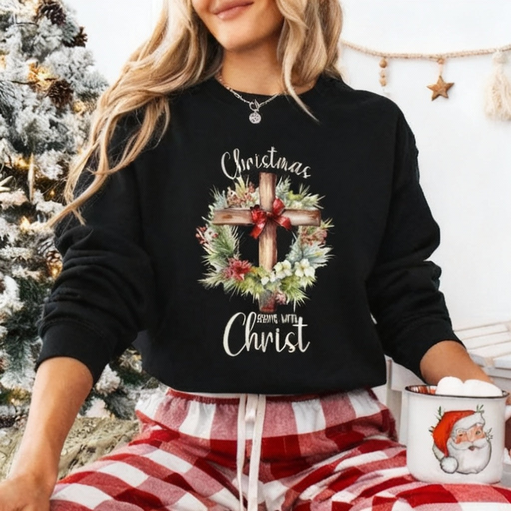 Xmas Begins with Christ - Christmas Hoodie