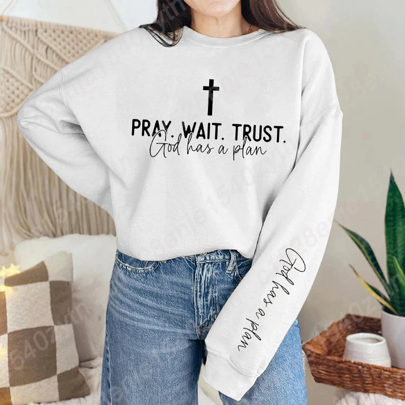 Uplifting Christian Quote - Women's Crewneck