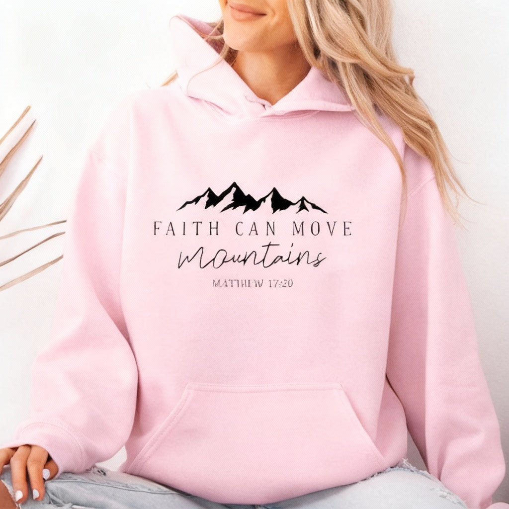 Faith Can Move Mountains - Women's Hoodie
