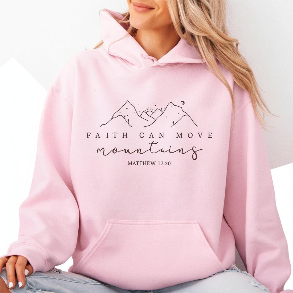 Faith Can Move Mountains - Women's Hoodie