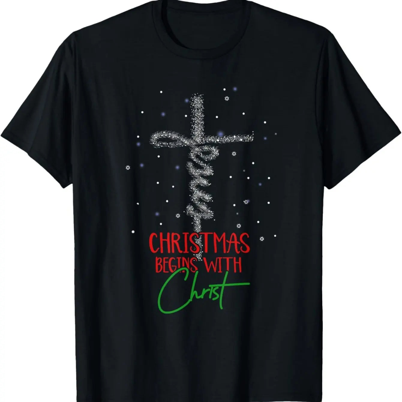 Christmas Snowman Christian T-Shirt