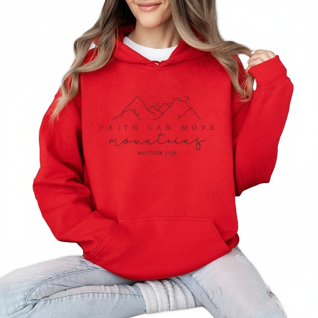 Faith Can Move Mountains - Women's Hoodie