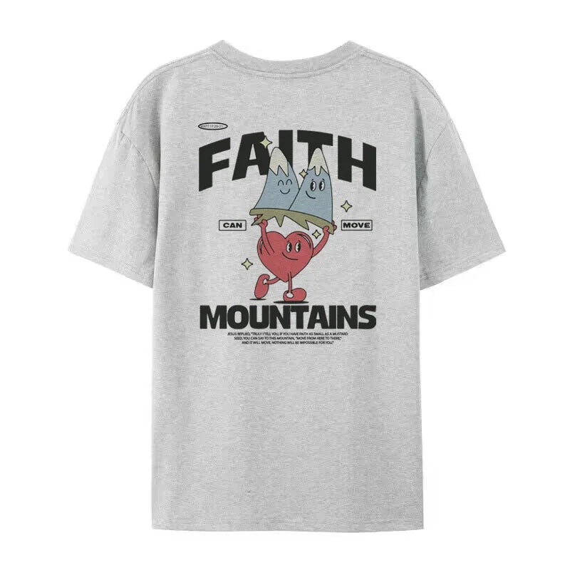 Retro Jesus Faith - Streetwear T-Shirt