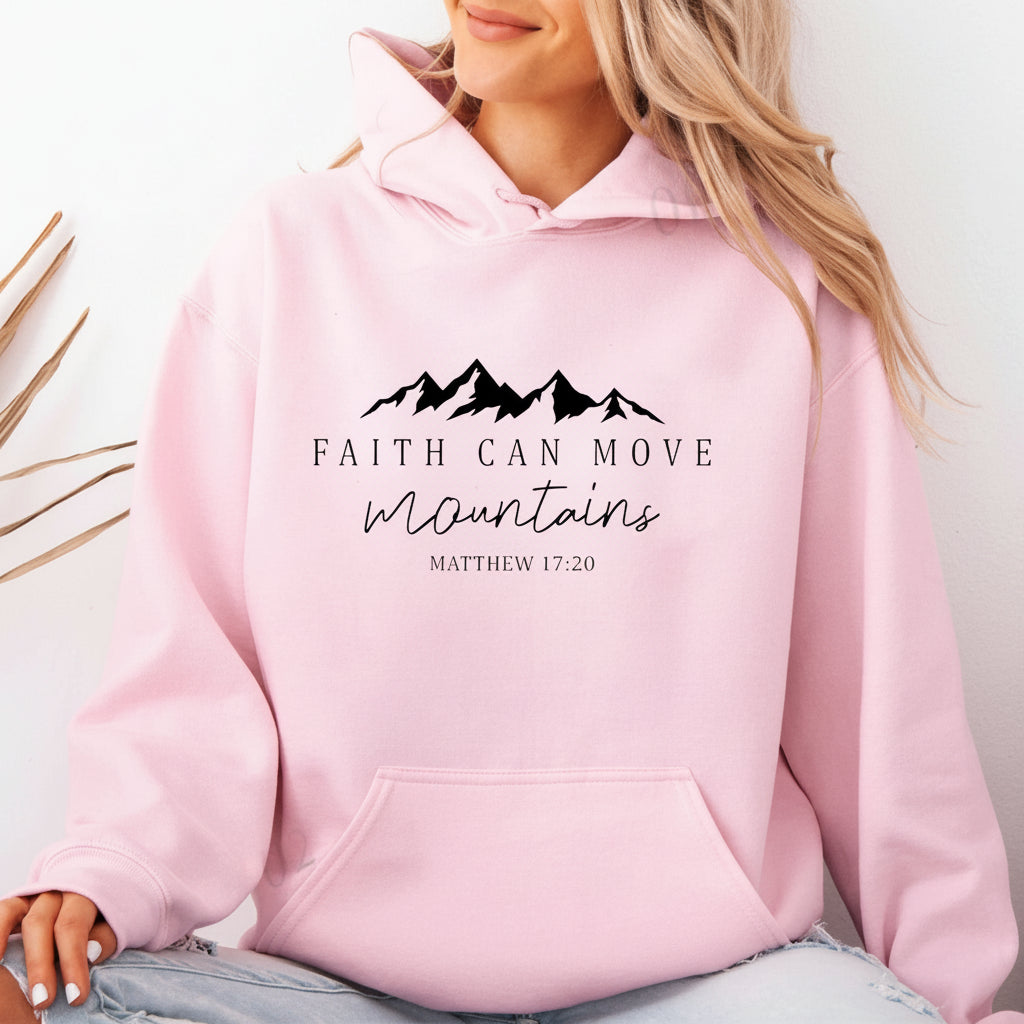 Faith Can Move Mountains - Women's Hoodie