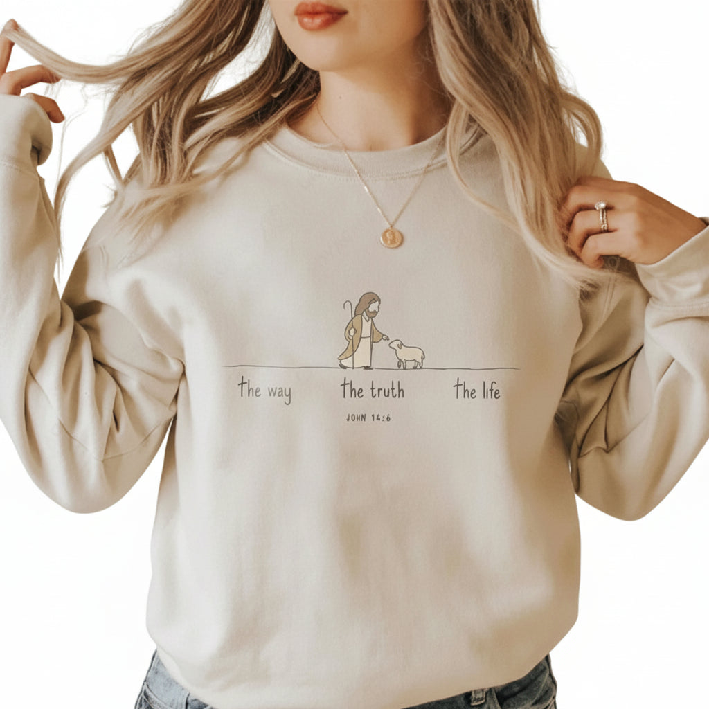 He Left The 99 To Find Me - Christian Hoodie