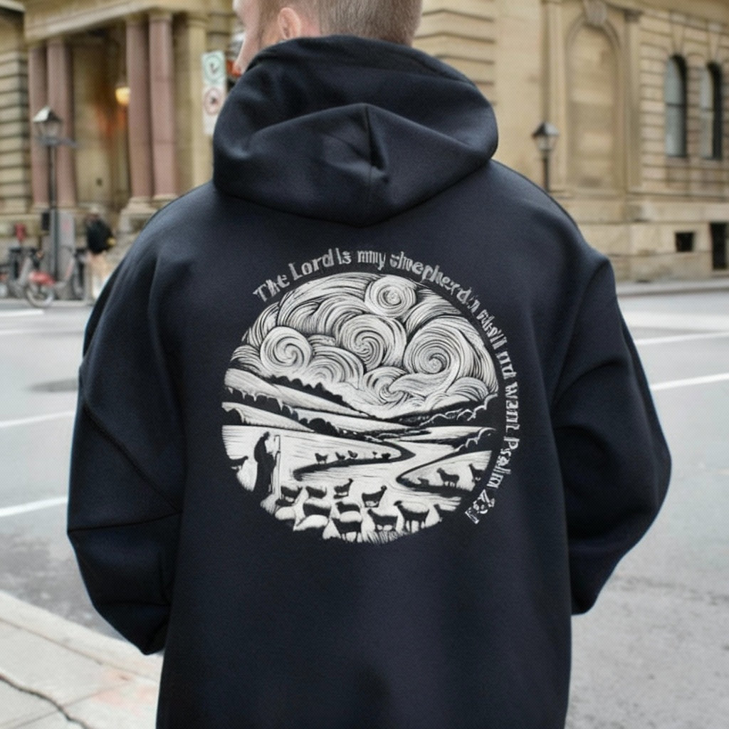 Psalm 23 - Christian Hoodie
