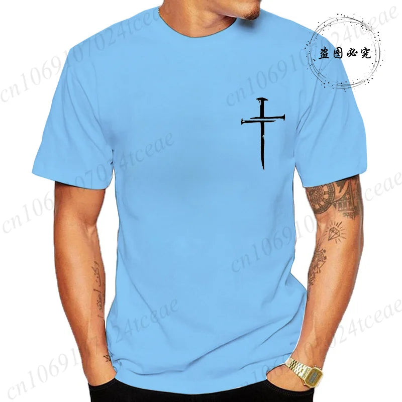 Faith Cross - Men's Christian T-Shirt