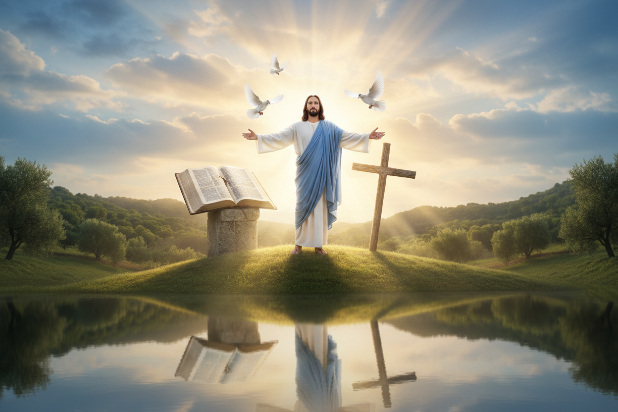 Etwas biblisches das mit glauben und jesus zu tun hat