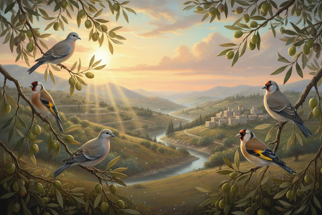 irgendwas biblisches mit vögeln